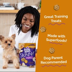 Fruitables Skinny Minis Rotisserie Chicken Flavor Soft & Chewy Dog Treats, 5-oz bag slide 2 of 9