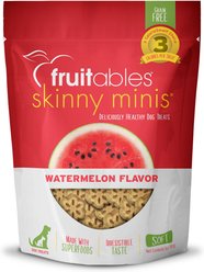 Fruitables Skinny Minis Watermelon Flavor Soft & Chewy Dog Treats, 5-oz bag