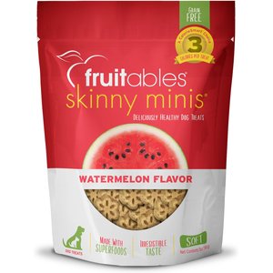 Fruitables Skinny Minis Chewy Watermelon Dog Treats