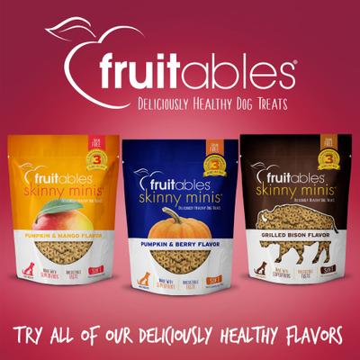 Show full view: Fruitables Skinny Minis Watermelon Flavor Soft & Chewy Dog Treats, 5-oz bag slide 10 of 13