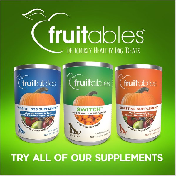 Show full view: Fruitables Switch Pet Food Transition Dog & Cat Supplement, 15-oz, case of 12 slide 9 of 11