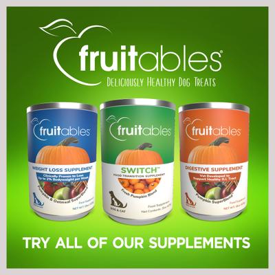 Show full view: Fruitables Switch Pet Food Transition Dog & Cat Supplement, 15-oz, case of 12 slide 10 of 12