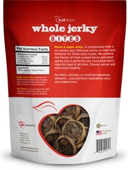Fruitables Whole Jerky Bites Bacon & Apple Dog Treats, 5-oz bag slide 2 of 7