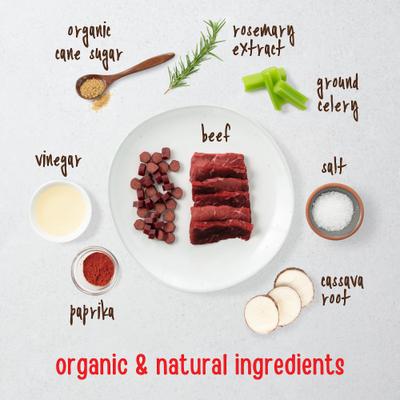 Show full view: Full Moon All Natural Human Grade Beef Savory Bites Dog Treats, 14-oz bag slide 4 of 8