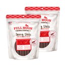 Full Moon All Natural Human Grade Beef Savory Sticks Dog Treats, 22-oz bag, bundle of 2