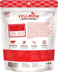 Full Moon All Natural Human Grade Beef Savory Sticks Dog Treats, 22-oz bag slide 2 of 6