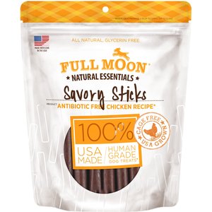 Full Moon All Natural Human Grade Beef Savory Sticks Dog Treats