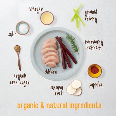 Show full view: Full Moon All Natural Human Grade Chicken Savory Sticks Dog Treats, 24-oz bag slide 4 of 8