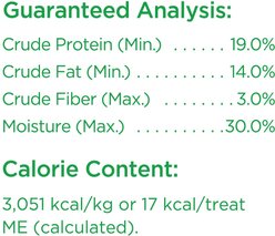 Full Moon Artisanal Chicken Apple Sausage Human Grade Adult Soft & Chewy Dog Treats, 12-oz bag slide 2 of 4