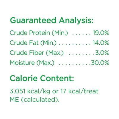 Show full view: Full Moon Artisanal Chicken Apple Sausage Human Grade Adult Soft & Chewy Dog Treats, 12-oz bag slide 5 of 6