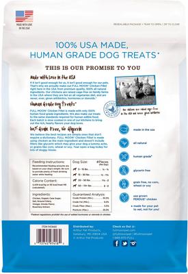 Show full view: Full Moon Chicken Fillets Grain-Free Dog Treats, 3-lb bag slide 3 of 8