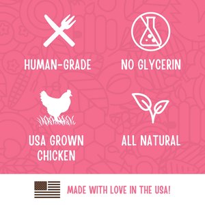 Full Moon Chicken Strips Grain-Free Dog Treats, 12-oz bag