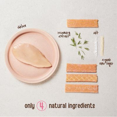 Show full view: Full Moon Chicken Strips Grain-Free Dog Treats, 24-oz bag slide 4 of 9