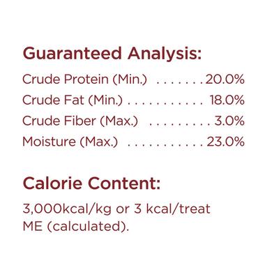 Show full view: Full Moon All Natural Human Grade Beef Savory Bites Dog Treats, 8-oz bag slide 5 of 6