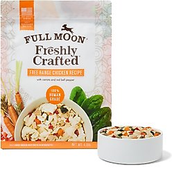 Full Moon Freshly Crafted Free Range Chicken Recipe Grain-Free Adult Frozen Dog Food, 16-lb bundle