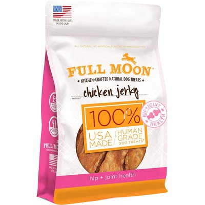 Full Moon Full Moon Hip & Joint Health Chicken Jerky Human-Grade Dog Treats, 12-oz bag
