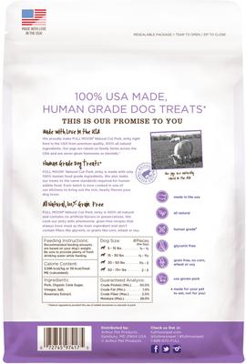 Show full view: Full Moon Natural Cuts Sliced Pork Jerky + Chicken Jerky Dog Treats slide 3 of 9