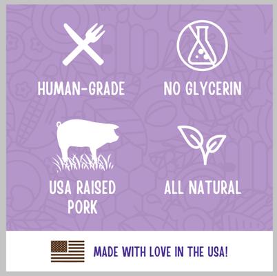 Show full view: Full Moon Natural Cuts Sliced Pork Jerky + Chicken Jerky Dog Treats slide 5 of 9