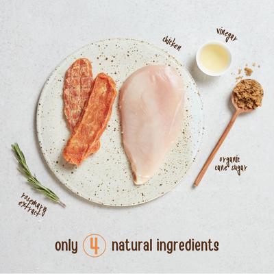 Show full view: Full Moon Natural Cuts Sliced Pork Jerky + Chicken Jerky Dog Treats slide 8 of 9