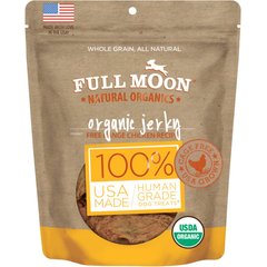 Full Moon Organic Chicken Jerky Human-Grade Dog Treats, 16-oz bag