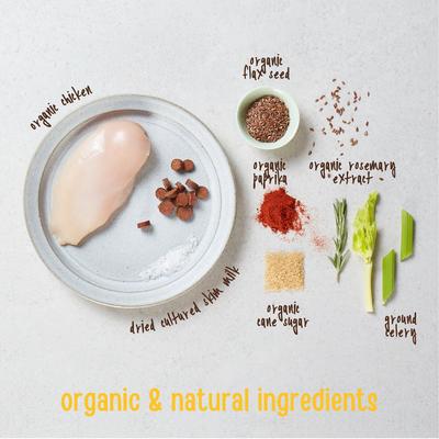 Show full view: Full Moon Organic Chicken Training Grain-Free Dog Treats, 6-oz bag slide 4 of 10