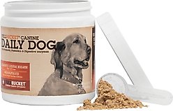 FullBucket Health Daily Probiotic Peanut Butter Flavored Powder Supplement for Dogs, 30 count