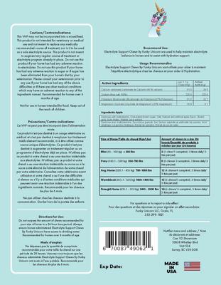 Show full view: Funky Unicorn Apple Electrolyte Cubes Horse Supplement, 21-oz pouch slide 3 of 5