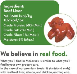 Fur Valley Beef Liver Freeze-Dried Dog & Cat Treats, 12-oz jar slide 2 of 6