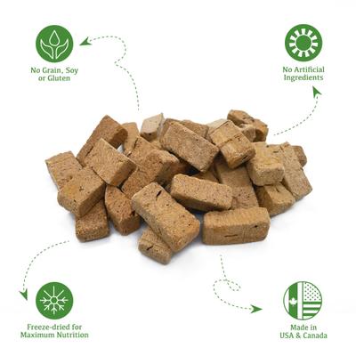 Show full view: Fur Valley Beef Liver Freeze-Dried Dog & Cat Treats, 12-oz jar slide 3 of 7