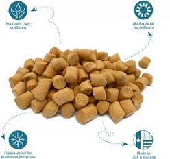 Fur Valley Salmon Freeze-Dried Dog & Cat Treats, 12-oz bag slide 2 of 6