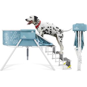 Furesh Elevated Folding Dog Bathtub