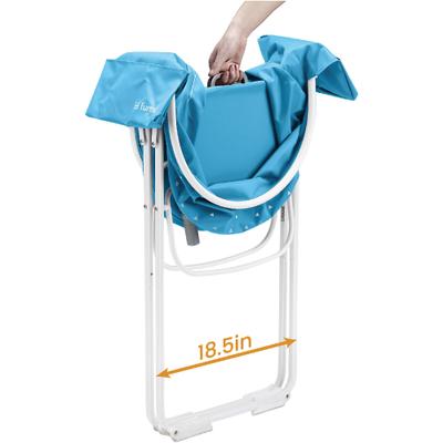 Show full view: Furesh Elevated Folding Pet Bath Tub & Wash Station, Blue slide 3 of 10