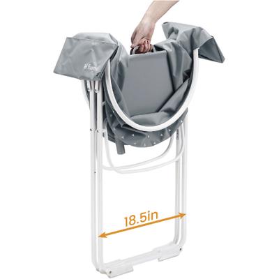 Show full view: Furesh Elevated Folding Pet Bath Tub & Wash Station, Gray slide 2 of 8
