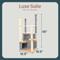 Show in main carousel: FurHaven 47-in Ascentials Luxe Suite Cat Tree, Bamboo & Gray slide 8 of 11