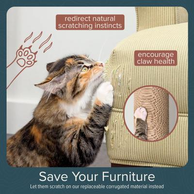 Show full view: FurHaven Ascentials Lookout Lounge Cat Wall Shelve, Bamboo slide 6 of 11