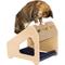 Show in main carousel: FurHaven Ascentials Wooden Cat Chalet with Hammock, Navy slide 2 of 10