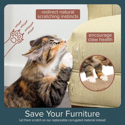 Show full view: FurHaven Ascentials Wooden Cat Chalet with Hammock, Navy slide 7 of 10