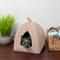 Show in main carousel: FurHaven Calming Fleece Covered Dog & Cat Bed, Beige Buff slide 1 of 8