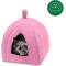 Show in main carousel: FurHaven Calming Fleece Covered Dog & Cat Bed, Cotton Candy Pink slide 4 of 8