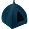 Show in main carousel: FurHaven Calming Fleece Covered Dog & Cat Bed, Lagoon Blue slide 4 of 9