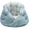 Show in main carousel: FurHaven Calming Hug Bolster Cat & Dog Bed, Aquamarine, Medium slide 3 of 9