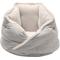 Show in main carousel: FurHaven Calming Hug Bolster Cat & Dog Bed, Silver Gray, Small slide 3 of 9