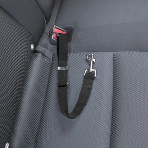 FurHaven Car Dog Seat Belt & Clip, 2 count, Black