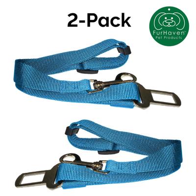 Show full view: FurHaven Car Dog Seat Belt & Clip, 2 count, Lagoon Blue slide 2 of 4
