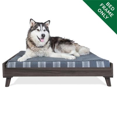 Show full view: FurHaven Cat & Dog Bed Frame, Gray Wash, Jumbo slide 4 of 7