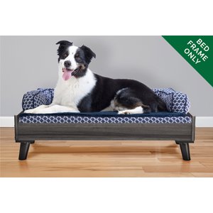 FurHaven Cat & Dog Bed Frame, Gray Wash, Large