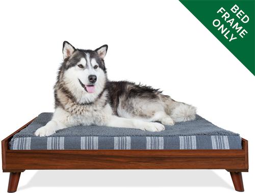 Show full view: FurHaven Cat & Dog Bed Frame, Walnut, Jumbo slide 2 of 7