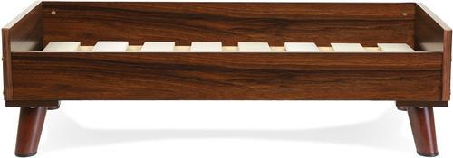 Show full view: FurHaven Cat & Dog Bed Frame, Walnut, Large slide 3 of 7