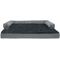 Show in main carousel: FurHaven Comfy Couch Cooling Gel Cat & Dog Bed with Removable Cover, Diamond Gray, Jumbo Plus slide 3 of 9