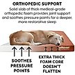 Show in main carousel: FurHaven Deluxe Oxford Full Support Dog & Cat Bed with Removable Cover, Chestnut, Medium slide 7 of 10